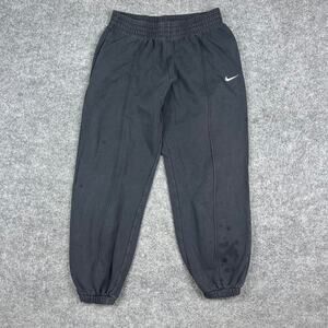 Nike Sweatpants Mens Size L Black Jogger Athletic Training Lounge Swoosh Logo‎